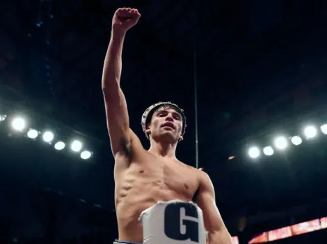 La épica reacción de Ryan Garcia tras hablar con Julio César Chávez