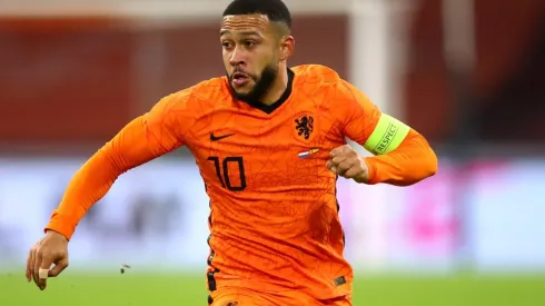 Memphis Depay, posible titular en el duelo de Países Bajos ante Letonia (Foto: Getty Images).
