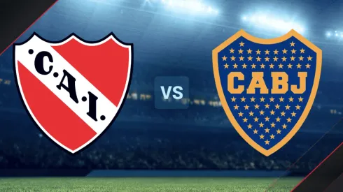 Independiente vs. Boca Juniors por la Copa de la Liga Profesional.