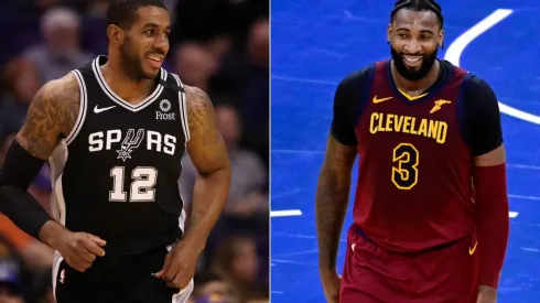 LaMarcus Aldridge y Andre Drummond