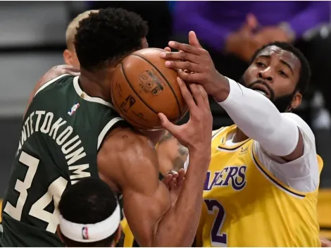 Drummond salió lesionado en su primer juego con los Lakers