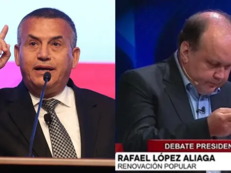 Daniel Urresti se burló de Rafael López Aliaga por leer durante el debate
