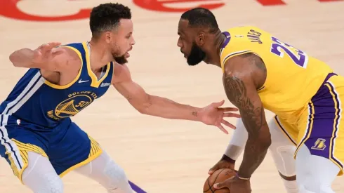 LeBron James y Stephen Curry