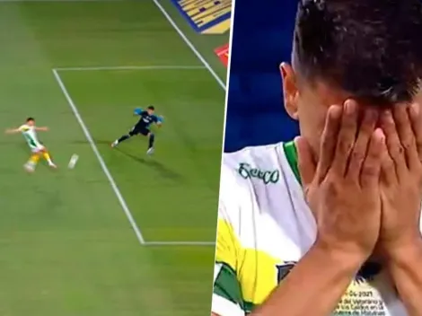 Más cantado que L-Gante RKT: Bou le metió un gol a Boca y se largó a llorar