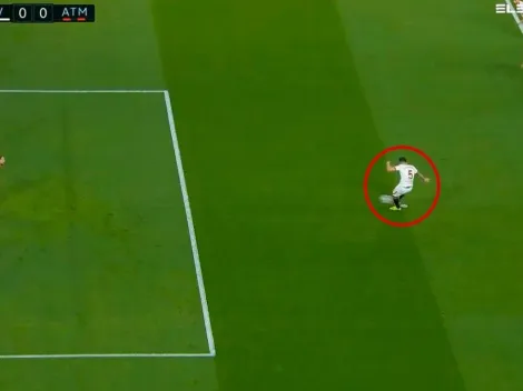 Video: Oblak se hizo gigante y le atajó el penal a Ocampos