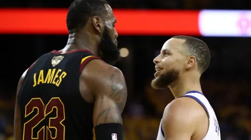LeBron James y Stephen Curry