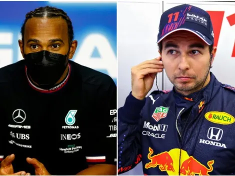 Lewis Hamilton teme a la dupla de Checo Pérez y Max Verstappen