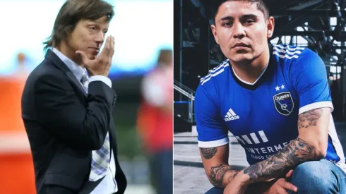 Matías Almeyda y Javier Eduardo López