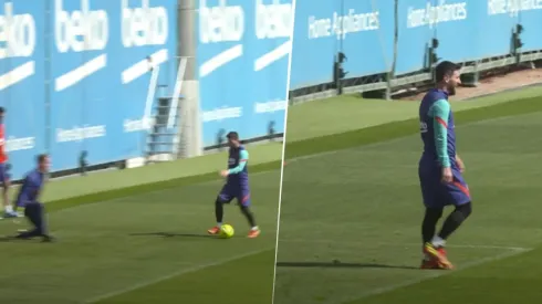 Barcelona subió 2 golazos de Messi en la práctica y escribió: "Está listo"