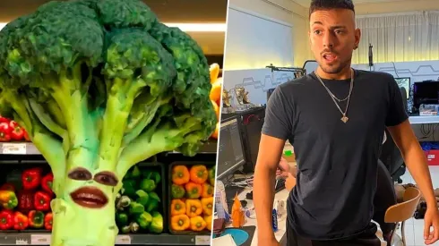 Video: Coscu usó un filtro de brócoli para dejarnos el consejo saludable del día