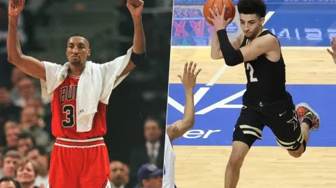 Scottie Pippen y Scotty Pippen Jr.