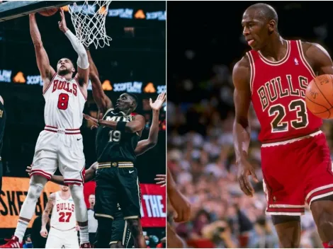 Zach LaVine logró lo que Michael Jordan hizo 38 veces en la NBA
