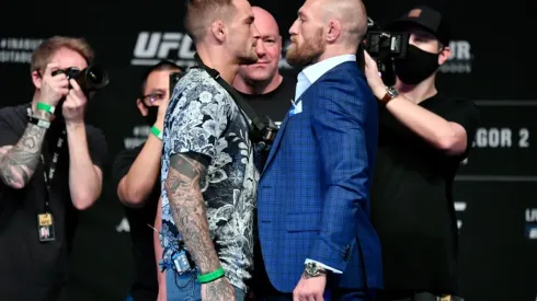Dustin Poirier y Conor McGregor