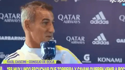Cascini le pegó a los anti Boca con las posibles llegadas de Cavani y Torreira