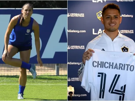 Chicharito tiene una nueva aficionada en la MLS: Alex Morgan