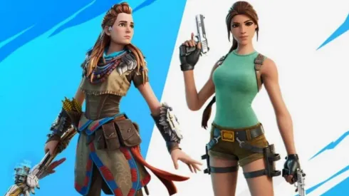 Se retrasa el nuevo modo de Fortnite que empareja a Lara Croft y Aloy
