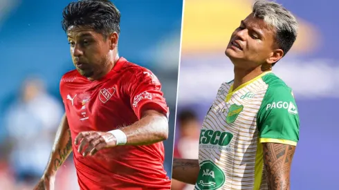 Sebastián Palacios y Walter Bou, Copa de la Liga Profesional (Fotos: Getty)