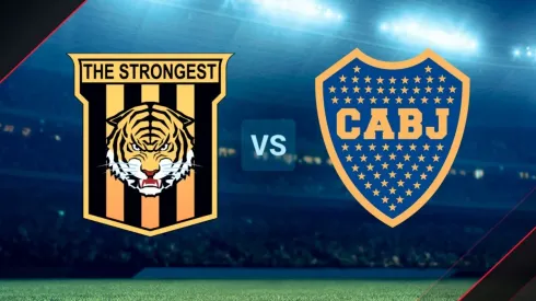 The Strongest vs. Boca Juniors por la Copa Libertadores.