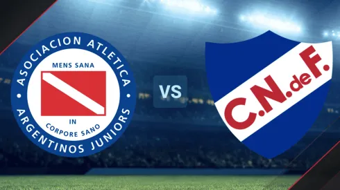 Argentinos Juniors vs. Nacional por la Copa Libertadores.