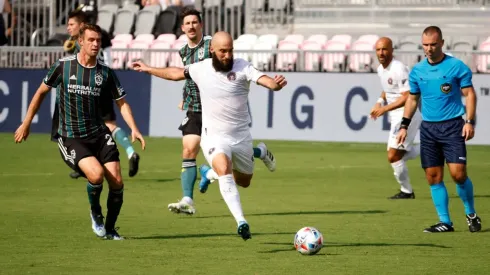 Gonzalo Higuaín vs LA Galaxy (Foto: Getty)
