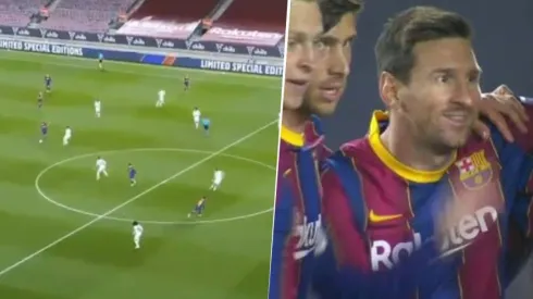 Qué pase de Busquets y qué golazo de Messi: el 1-0 del Barcelona ante Getafe