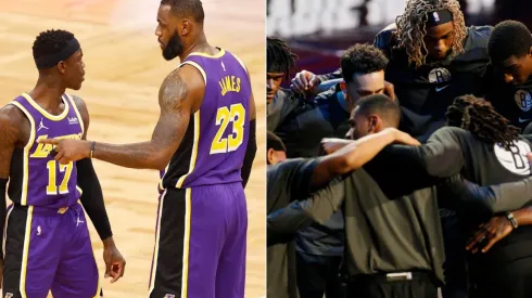 Dennis Schroder, LeBron James y Brooklyn Nets