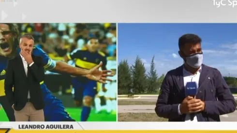 Tato Aguilera reveló el dato que averiguó Cavani de Boca para venir