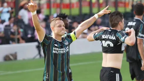 Javier Hernández, delantero de LA Galaxy.