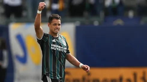 Chicharito Hernández, delantero de Los Ángeles Galaxy.