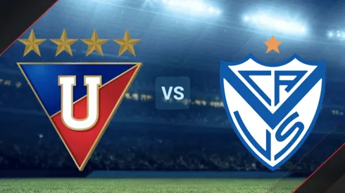 Liga de Quito vs. Vélez por la Copa Libertadores.