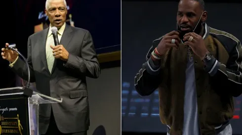 Julius Erving y LeBron James