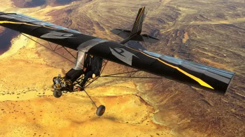 Microsoft Flight Simulator recibe su primer avión ultraligero