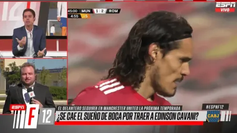 En F12 soltaron el "último rumor" sobre la posible llegada de Cavani a Boca