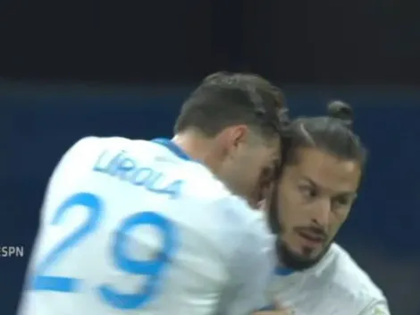 Video: Benedetto entró a los 83', a los 86' metió un gol pero ni lo festejó