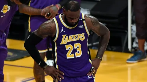 LeBron James habló sobre la lesión en el tobillo