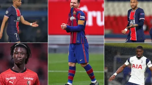 Messi, Mbappé, Neymar, Camavinga y Aurier, algunos de los nombres que desea el PSG para la próxima temporada.