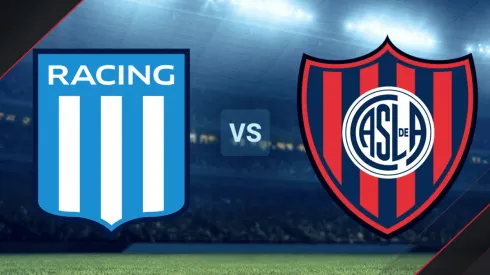Racing vs. San Lorenzo por la Copa de la Liga Profesional.