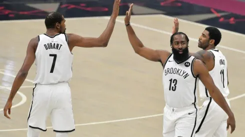 Kevin Durant, James Harden y Kyrie Irving