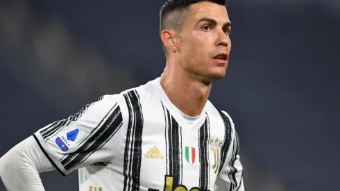 Cristiano Ronaldo durante un encuentro con Juventus.