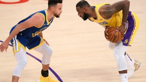 LeBron James y Stephen Curry (Foto: Getty)