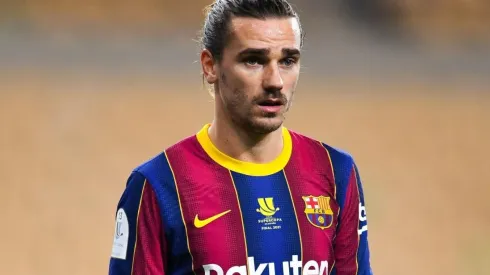 Antoine Griezmann durante un encuentro con Barcelona.