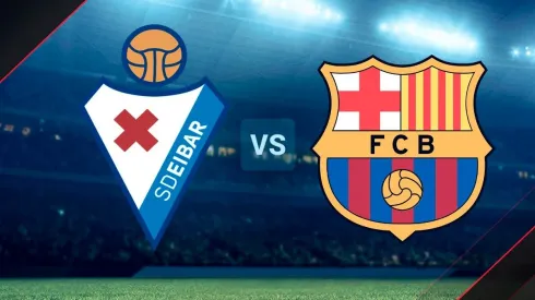 Eibar enfrentará a Barcelona por LaLiga.