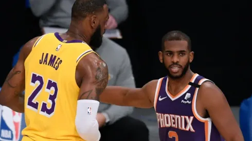 LeBron James y Chris Paul
