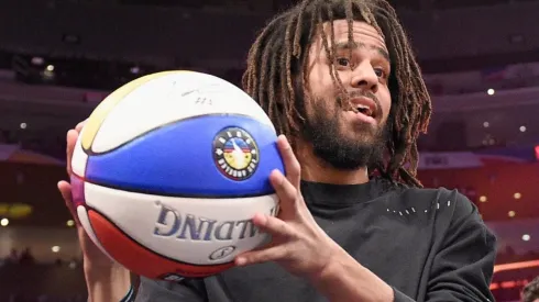 J. Cole en el All-Star Game de 2019. (Foto: Getty)