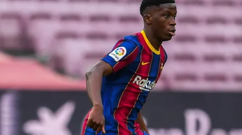 Ilaix Moriba, jugador de Barcelona.