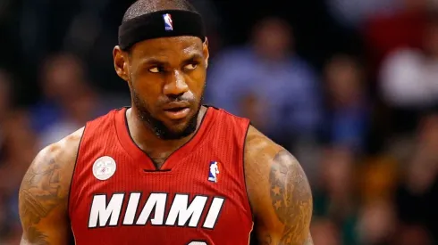 LeBron James en Miami.