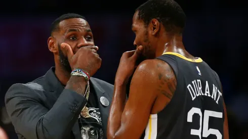 LeBron James y Kevin Durant (Foto: Getty)