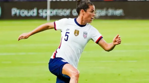 Kelley O'Hara #5 de la Selección femenina de Estados Unidos (Getty).