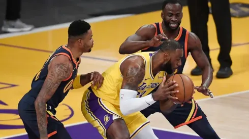 LeBron James y Draymond Green