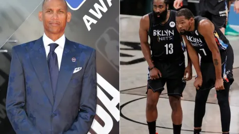 Reggie Miller, James Harden y Kevin Durant